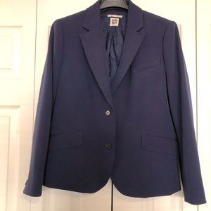Anne Klein navy business blazer